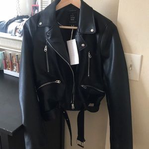 ZARA FAUX BICKER JACKET *NEW NEVER WORN**